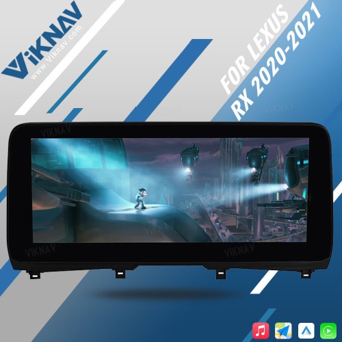 Viknav Android Auto Car Radio For LEXUS RX 2020-2021 Vertical Screen wireless Carplay GPS Navigation Multimedia Video Player Head Unit(128GB)