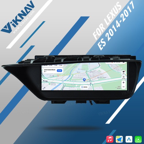 Viknav 10.25 Inch Android Car Multimedia DVD Player For Lexus ES ES300 ES250 ES350 ES300h 2014-2017 GPS Navigation CAR Radio Player(128GB)