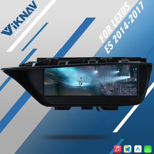 Viknav 10.25 Inch Android Car Multimedia DVD Player For Lexus ES ES300 ES250 ES350 ES300h 2014-2017 GPS Navigation CAR Radio Player(128GB)