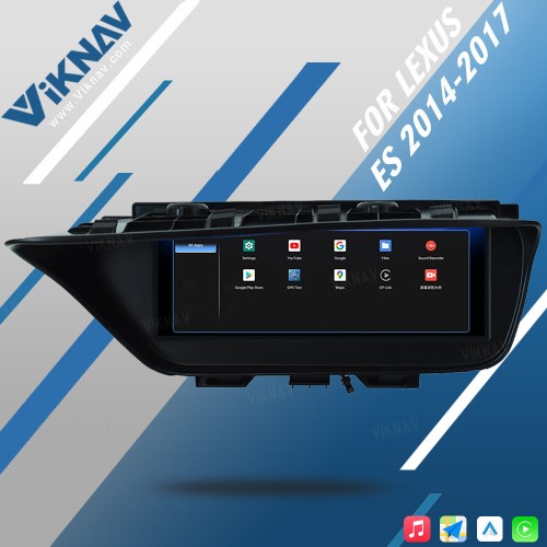 Viknav 10.25 Inch Android Car Multimedia DVD Player For Lexus ES ES300 ES250 ES350 ES300h 2014-2017 GPS Navigation CAR Radio Player(128GB)