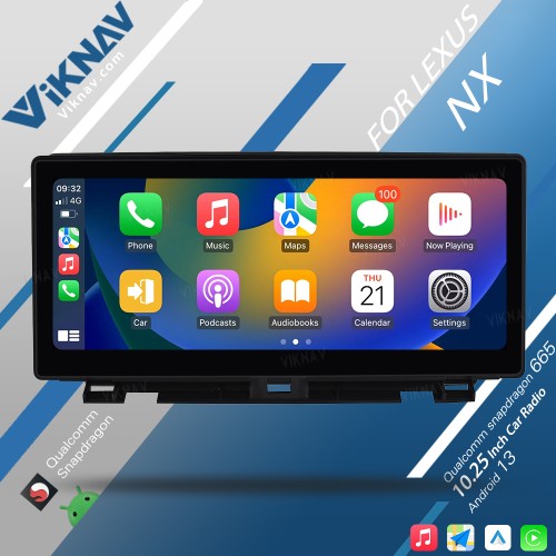 Viknav Android Auto Car Radio For LEXUS NX NX200 NX200T 2015-2016 Touch Screen Carplay Car GPS Navigation Multimedia Video Player (top version)