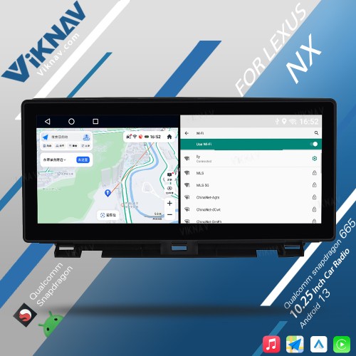 Viknav Android Auto Car Radio For LEXUS NX NX200 NX200T 2015-2016 Touch Screen Carplay Car GPS Navigation Multimedia Video Player (top version)