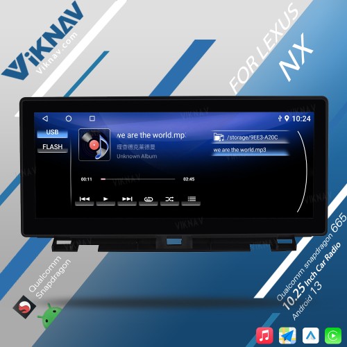 Viknav Android Auto Car Radio For LEXUS NX NX200 NX200T 2015-2016 Touch Screen Carplay Car GPS Navigation Multimedia Video Player (top version)