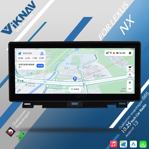 Viknav Android Auto Car Radio For LEXUS NX NX200 NX200T 2015-2016 Touch Screen Carplay Car GPS Navigation Multimedia Video Player (top version)