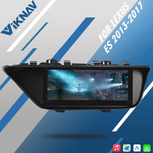 Viknav Android Car Radio For Lexus ES ES250 ES300 2013-2017 GPS Navigation Anti-glare Screen Multimedia Player Radio Audio Stereo(128GB)