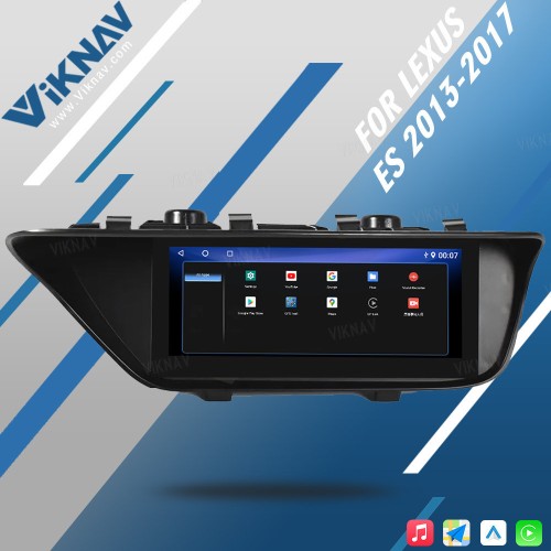 Viknav Android Car Radio For Lexus ES ES250 ES300 2013-2017 GPS Navigation Anti-glare Screen Multimedia Player Radio Audio Stereo(128GB)