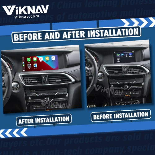 Viknav Car Radio GPS Navigation For Infiniti QX30 2015-2018 Multimedia DVD Player Radio Audio Stereo Recorder Head Unit(128GB)