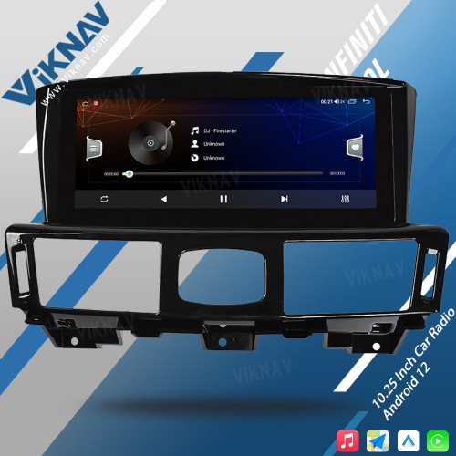 Viknav Car Radio For Infiniti Q70L 2013-2017 Car Stereo Autoradio GPS Navigation Multimedia DVD Player(128GB)