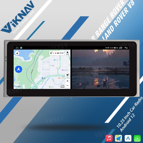 Viknav 10.25 Inch Android Car Radio For Land Rover Range Rover V8 2002-2012 Multimedia Player Auto Stereo GPS Navigation Carplay Head Unit