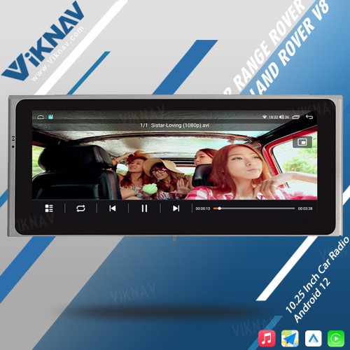 Viknav 10.25 Inch Android Car Radio For Land Rover Range Rover V8 2002-2012 Multimedia Player Auto Stereo GPS Navigation Carplay Head Unit