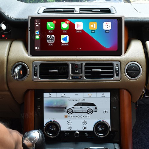 Viknav 10.25 Inch Android Car Radio For Land Rover Range Rover V8 2002-2012 Multimedia Player Auto Stereo GPS Navigation Carplay Head Unit