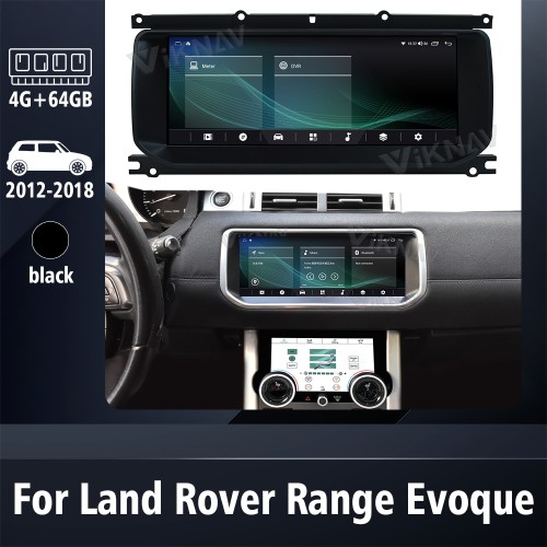 Viknav For Range Rover Evoque L538 2012-2018 Car Radio Stereo Replacement GPS Multimedia Plyer With AC Panel Climate Control(Bosch-Host-64)
