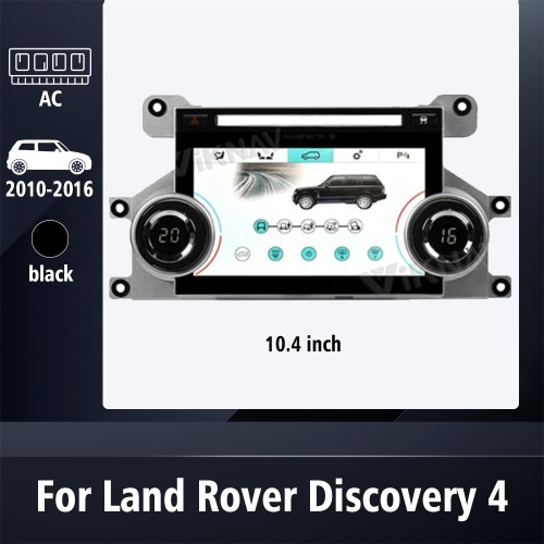 Viknav Android Car Radio And AC Panel For Land Rover Discovery 4 LR4 L319 2010-2016 GPS Multimedia Player Stereo Upgrade Replacement(AC)