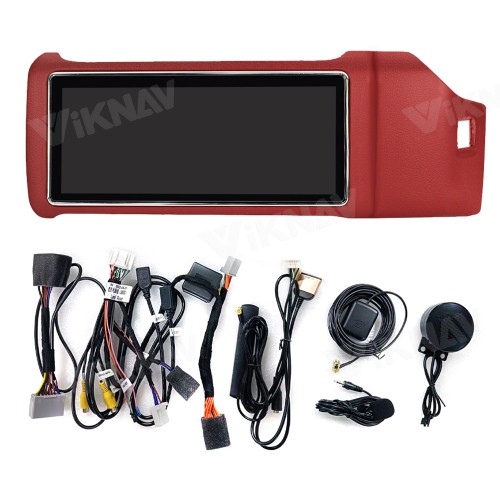 Viknav 12.3 Inch Touch Screen Car Radio For Land Rover Range Rover Vogue L405 2013-2017 Right Hand Driving Multimedia Player GPS Navigation Head Unit（Red 128GB）