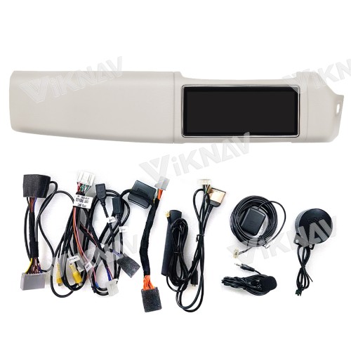 Viknav 12.3 Inch Touch Screen Car Radio For Rover Range Rover Sport L494 2013-2017 Right Hand Driving Multimedia Player GPS Navigation Head Unit（Ivory 128GB）