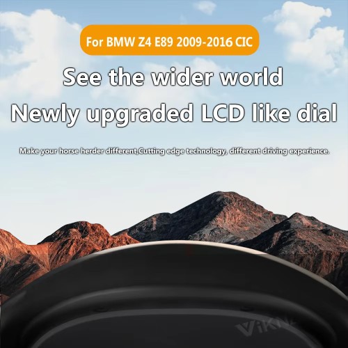 Viknav Digital Instrument Cluster 11 inch For BMW Z4 E89 2009-2016 Linux System Vertical Screen Car Speed Meter Car Dashboard Digital Panel Head Unit