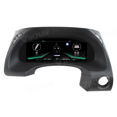 Viknav 12.3 Inch LCD Digital Cluster Car Speedometer For Nissan Patrol Y62 Infiniti QX80 2015-2019 Linux System Car Instrument Cluster Screen Instrument Replacement