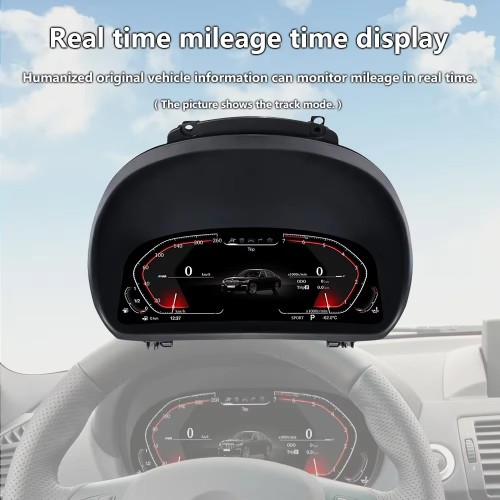 Viknav Digital Instrument Cluster 11 inch For BMW 1 series E87 2004-2011 Linux System Vertical Screen Car SpeedMeter Car Dashboard Digital Panel