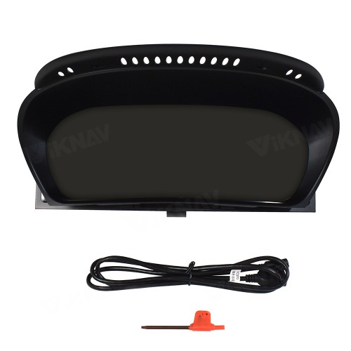 Viknav Digital Instrument Cluster 12.3 inch For BMW X5 E70 2007-2013 Linux system Vertical Screen Car Speed Meter Car Dashboard Digital Panel Head Unit