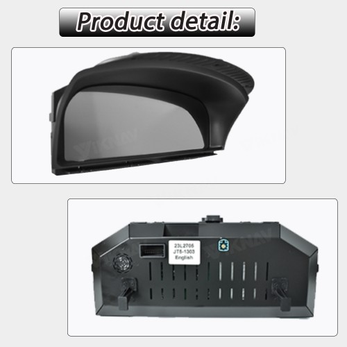 Viknav Digital Instrument Cluster 12.3 inch For BMW 7 Series E65 E66 2004-2008 Linux System Vertical Screen Car Speed Meter Car Dashboard Digital Panel