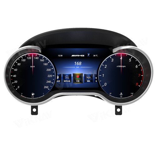 Viknav Digital Cluster Car Speedometer For Mercedes Benz G-Class GLE 2013-2019 Linux System Car Instrument Cluster Screen Instrument Replacement(NTC5.0)
