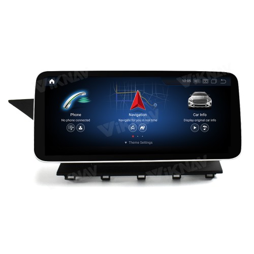 Viknav 12.3 Inch Android 8 Core Car Player Multimedia Radio For Benz GLK Class X204 2008-2016 GPS Navigation(NTG4.0)