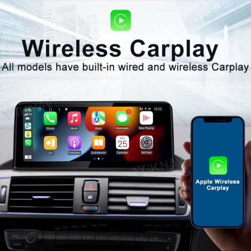 Viknav 10.25 inch Car Radio For BMW 1 Series 2 Series F20 F21 F23 2011-2016 LHD Wireless Carplay Navigation Multimedia 128GB