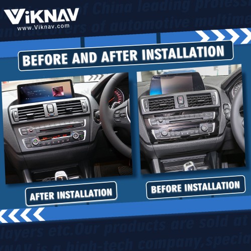 Viknav 10.25 inch Car Radio For BMW 1 Series 2 Series F20 F21 F23 2011-2016 RHD Wireless Carplay Navigation Multimedia 128GB