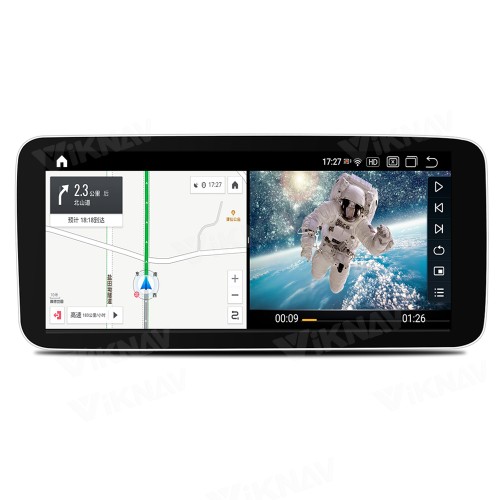 Viknav 12.3 Inch Android For Benz A  W176 CLA C117 GLA  X156 G W463 2013-2018 GPS Navigation Car With Screen Multimedia Radio Player(NTG5.0)