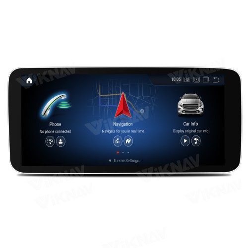 Viknav 12.3 Inch Android Car For Mercedes Benz C W205 GLC X253 V W447 X 2015-2019 With Screen Multimedia Player GPS Navigation 2Din(NTG5.0)