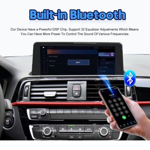 Viknav Car Radio 12.3 inch For BMW X5 X6 E70 E71 2007-2010 CCC System Support Wireless Apple CarPlay Android Auto Multimedia Player 128GB