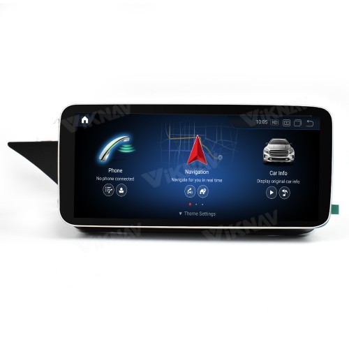 Viknav 12.3 Inch Android Car radio With Screen For Mercedes Benz E Class W212 2009-2015 GPS Navigation 2Din Multimedia Player(NTG5.0)