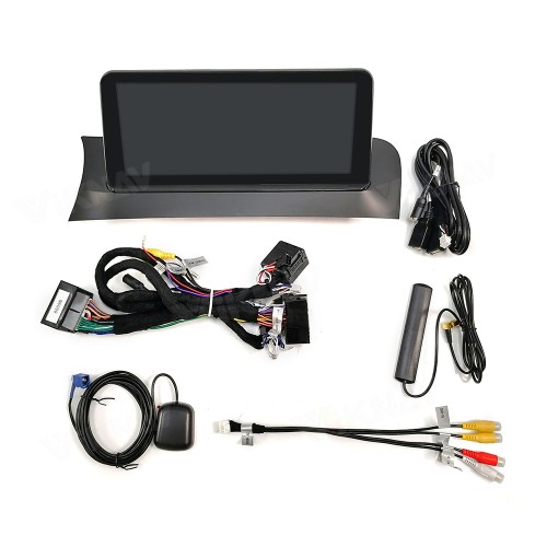 Viknav 12.3 inch Car Radio For BMW X3 X4 F25 F26 2011 2012 2013 CIC System Wireless Multimedia Player GPS Navigation Android Auto Stereo Carplay 128GB