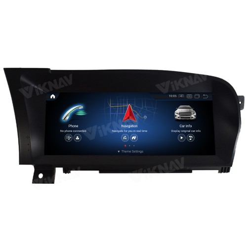 Viknav 10.25 Inch Android Car Radio For Mercedes Benz S CLASS W221 2006-2013 Multimedia Auto Player Vedio GPS Navigation(128GB)