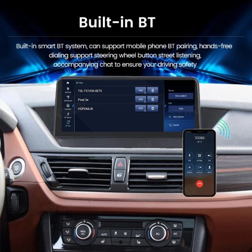 Viknav 12.3 inch Car Radio For BMW X1 E84 2009-2015 Original Car Without Screen Multimedia Player GPS Navigation Car auto Stereo Carplay 128GB