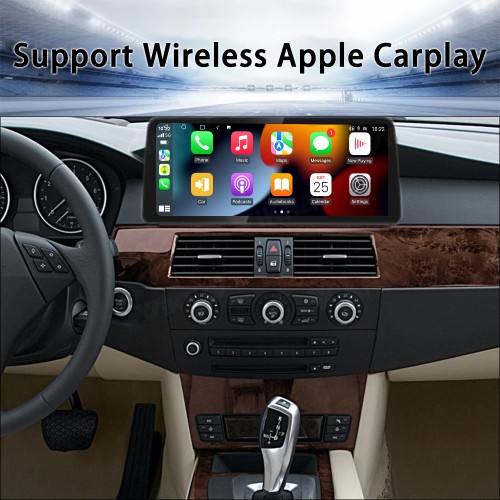 Viknav 10.25 inch Car Radio For BMW 5 Series E60 2005-2010 CCC System GPS Navigation Carplay Multimedia Player Android Auto 2Din 128GB