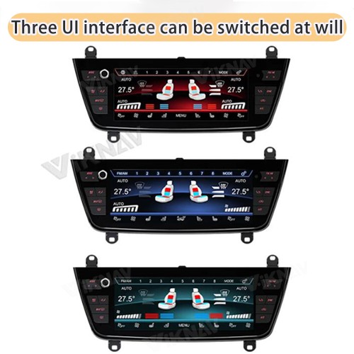 Viknav Car Climate Control For BMW 1 2 3 4 Series F20 F22 3GT M3 M4 2012-2020 AC Panel Air Conditioning Screen LCD Digital Display