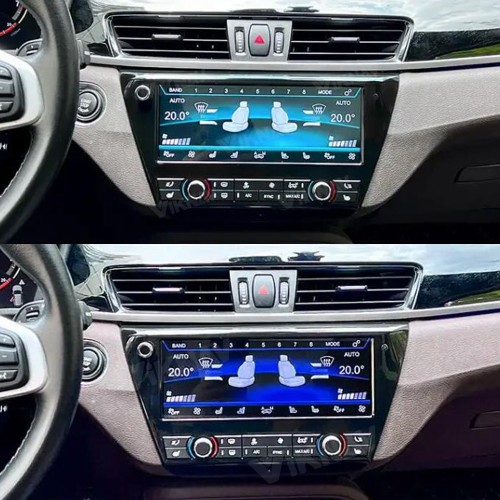 Viknav Car Climate Control For BMW  X1 2016-2022 AC Panel Air Conditioning Screen LCD Digital Display