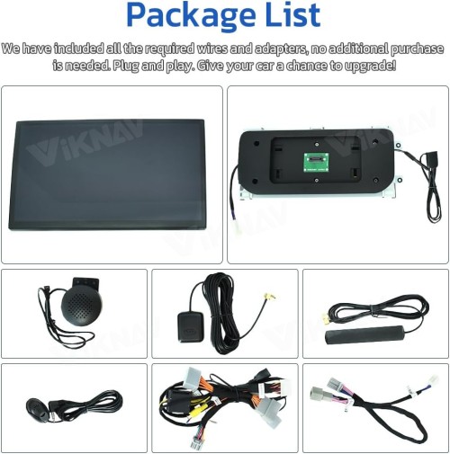 Viknav Ship From USA 14 Inch Radio Replacement For Land Rover Range Rover Vogue L405 2013-2017 Android Car Radio Head Unit CarPlay Android Auto Touch Screen GPS Navigation (For Bosch System)