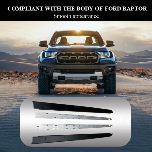 Viknav for F150 Raptor's rear bucket for strengthening the side panel to increase load-bearing and protection for the vehicle