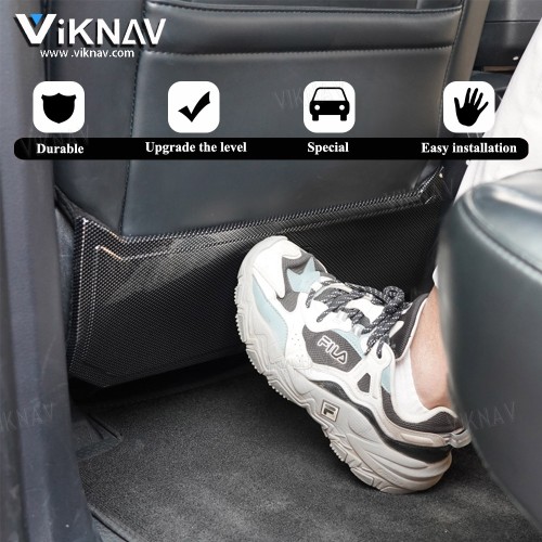 Viknav Suitable for F150 Raptor seat back modification door anti kick panel interior upgrade decorative pad