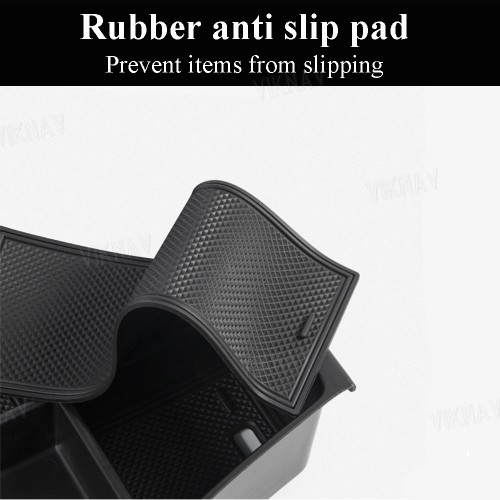 Viknav Center Console Organizer Tray Storage Suitable For 2015-2024 F150 Raptor Center Armrest Glove Storage Box Accessories