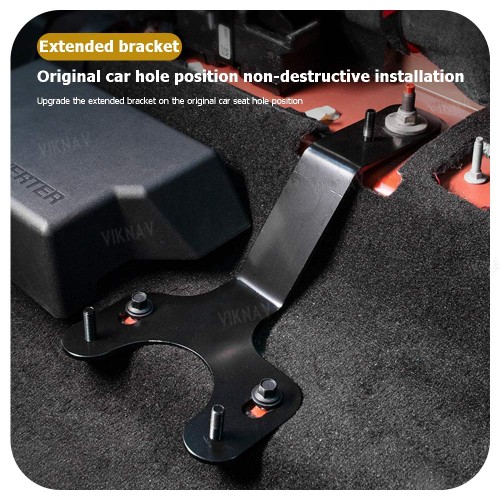 Viknav Black Adjustment Rear Seat Recline Kit Sets Suitable For Ford F150 2015-2019 Seat Adjustment Bracket After-Market Parts