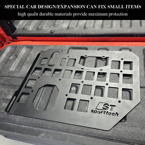 Viknav Suitable for Ford Raptor F150 modified trunk pickup truck compartment side miscellaneous tool storage board expansion board