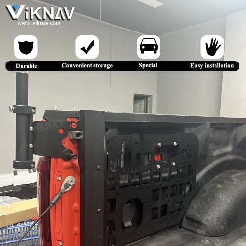 Viknav Suitable for Ford Raptor F150 modified trunk pickup truck compartment side miscellaneous tool storage board expansion board