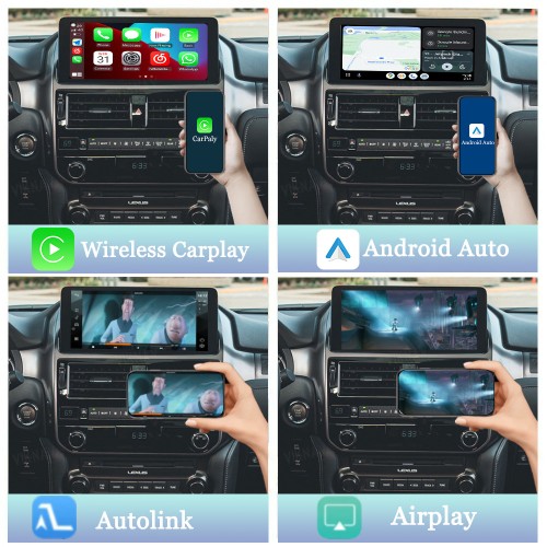 Viknav Linux System For Lexus GX 2009-2023 Wireless Apple CarPlay Android Auto Only Support Original Car Screen