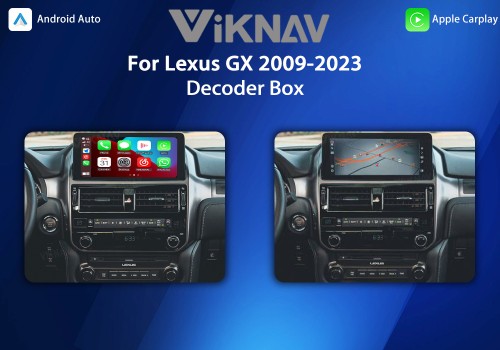 Viknav Linux System For Lexus GX 2009-2023 Wireless Apple CarPlay Android Auto Only Support Original Car Screen