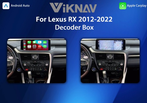 Viknav Linux System For Lexus RX 2014-2022 Wireless Apple CarPlay Android Auto Only Support Original Car Screen