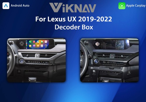 Viknav Linux System For Lexus UX 2019-2022 Wireless Apple CarPlay Android Auto Only Support Original Car Screen