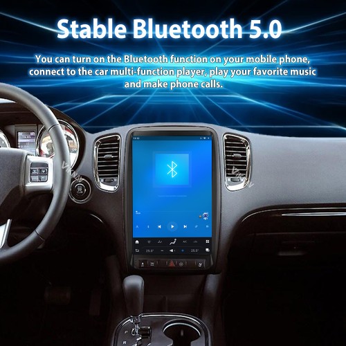 Viknav 13.8 inch Car Radio For Dodge Durango 2011-2013 Wireless Carplay Android 13 Touch Screen Tape Recorder Head Unit Multimedia Player